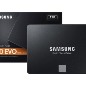 1TB Samsung 860 EVO SATA 2.5″ Internal Solid State Drive (SSD)