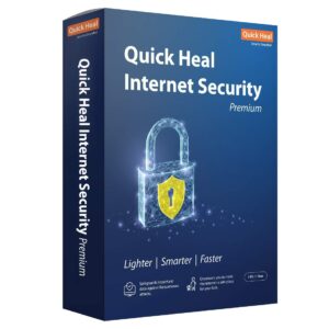 Quick Heal Internet Security Premium 1 PC 1 Year (Instant Email Delivery of Key) No CD