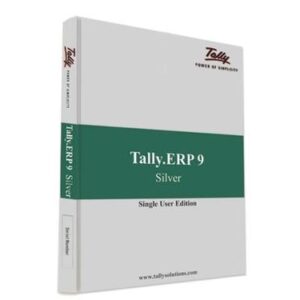 Tally ERP 9 Silver Single User (Email Delivery of Activation Key in 2 hours)