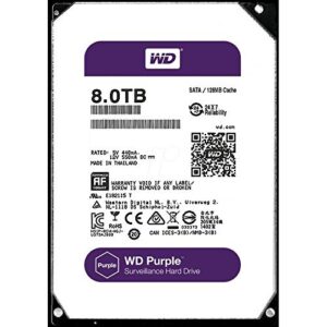 WD ( Western Digital ) 8 TB Purple Surveillance Internal Hard Drive